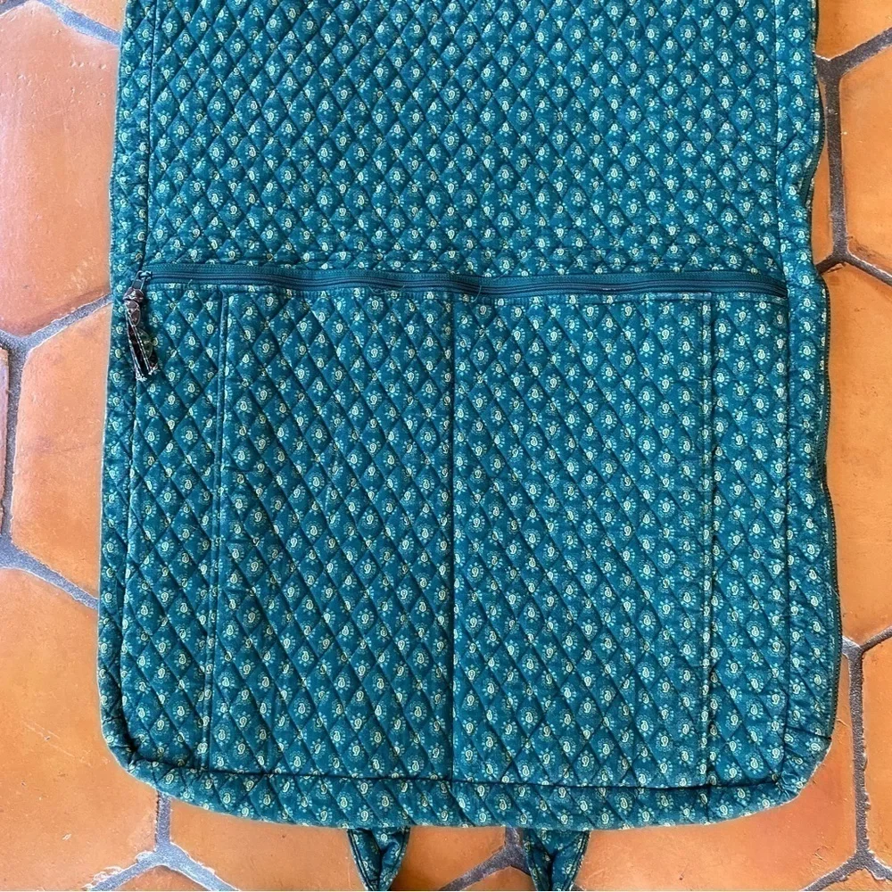Vintage 1998 Classic Green Vera Bradley Garment Bag